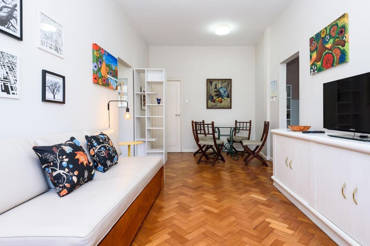 Apartamento Espacoso A 300M Da Praia | Hg 71/904 Рио-де-Жанейро Экстерьер фото